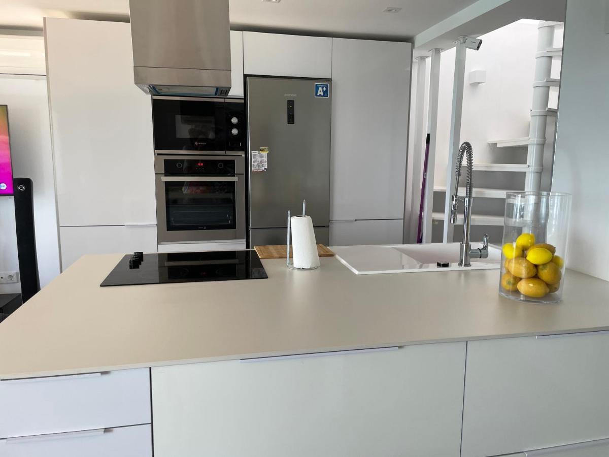 דירות Atico Duplex Playa De Gandia A 1Ra Linea De Playa מראה חיצוני תמונה
